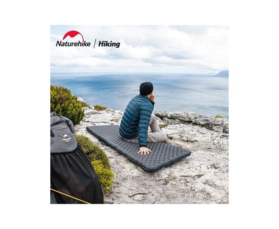 Матрас надувной Naturehike CNH22DZ018 183x64x7 см Green (6975641888611), изображение 5 Матрас надувной Naturehike CNH22DZ018 183x64x7 см Green (6975641888611), изображение 5