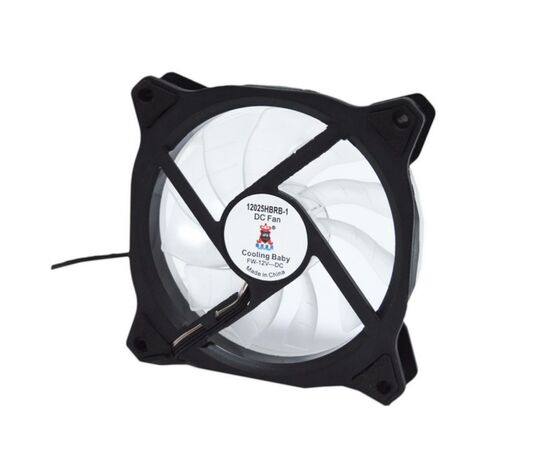Кулер для корпуса Cooling Baby RAINBOW 1 (12025HBRB-1)