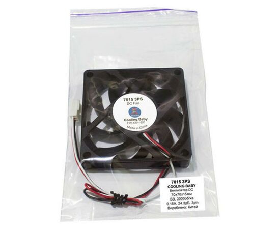 Кулер для корпуса Cooling Baby 7015 3PS, изображение 2 Кулер для корпуса Cooling Baby 7015 3PS, изображение 2