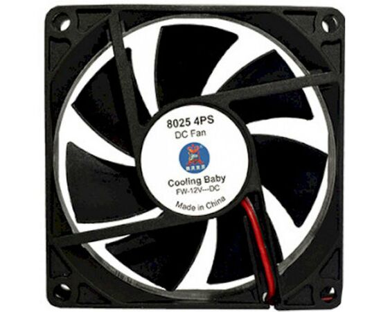 Кулер для корпуса Cooling Baby 8025 4PS