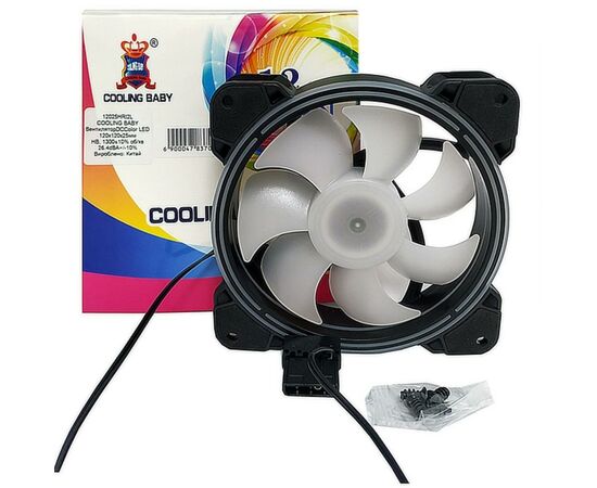 Кулер для корпуса Cooling Baby 12025HRI2L, изображение 2 Кулер для корпуса Cooling Baby 12025HRI2L, изображение 2