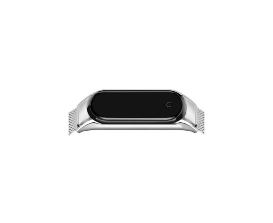 Ремінець до фітнес браслета BeCover Metal для Xiaomi Mi Smart Band 5 Silver (705147), зображення 3