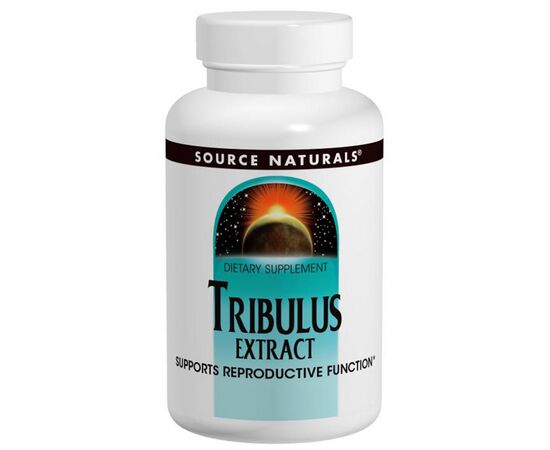 Травы Source Naturals Экстракт Трибулуса, 750 мг, 60 таблеток (SNS-01461)