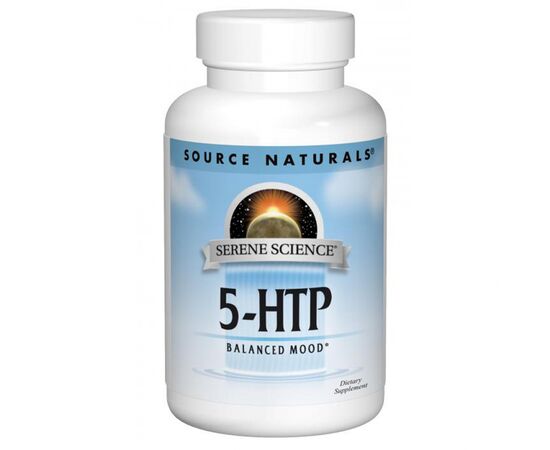 Аминокислота Source Naturals 5-HTP (Гидрокситриптофан), 50 мг, Serene Science, 30 желати (SN1700)