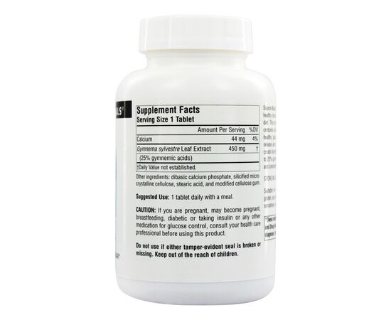 Травы Source Naturals Гимнема 450мг, 120 таблеток (SNS-02161), изображение 2