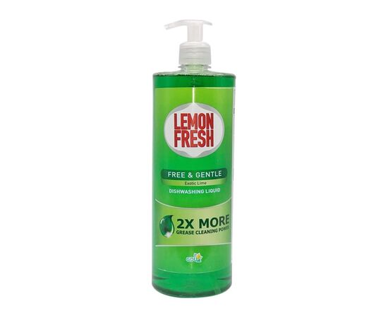 Засіб для ручного миття посуду Lemon Fresh Лайм 1 л (4820167005801)
