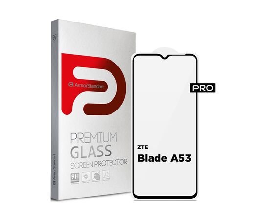 Стекло защитное Armorstandart Pro ZTE Blade A53 Black (ARM68743)