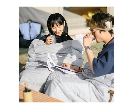 Спальный мешок Naturehike NH22MSD01 Grey (6927595795569), изображение 6 Спальный мешок Naturehike NH22MSD01 Grey (6927595795569), изображение 6