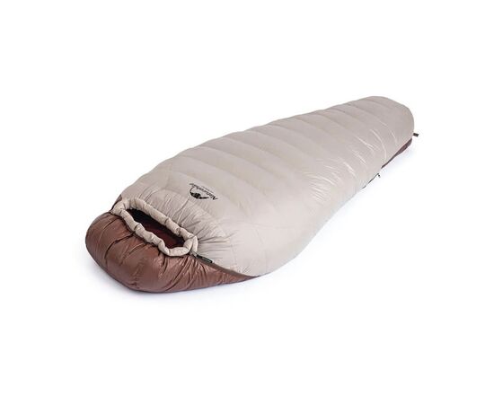 Спальный мешок Naturehike Snowbird NH20YD001 натуральний пух L Brown 380 g (6927595761281), изображение 3 Спальный мешок Naturehike Snowbird NH20YD001 натуральний пух L Brown 380 g (6927595761281), изображение 3