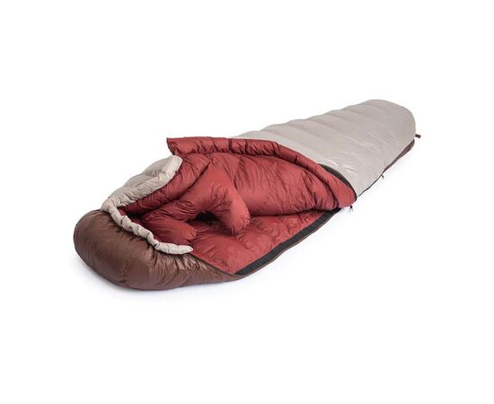 Спальный мешок Naturehike Snowbird NH20YD001 натуральний пух L Brown 980 g (6927595761311), изображение 2 Спальный мешок Naturehike Snowbird NH20YD001 натуральний пух L Brown 980 g (6927595761311), изображение 2