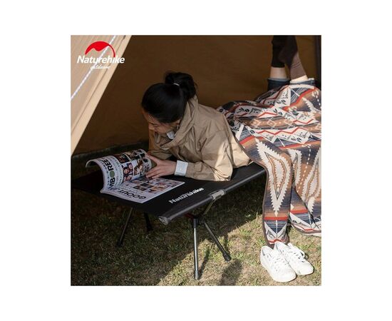 Розкладачка Naturehike NH20JJ009 Black (6927595747728), зображення 2 Розкладачка Naturehike NH20JJ009 Black (6927595747728), зображення 2