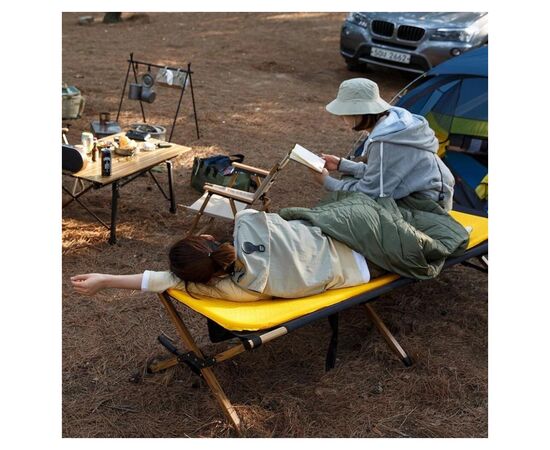 Раскладушка Naturehike XJC03 NH19X003-C Oxford Beige (6927595749616), изображение 2 Раскладушка Naturehike XJC03 NH19X003-C Oxford Beige (6927595749616), изображение 2