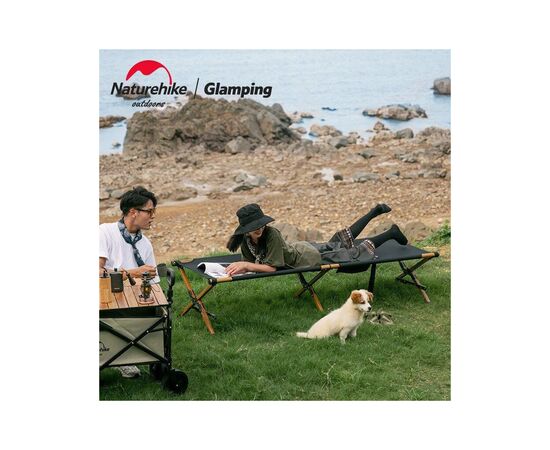 Раскладушка Naturehike XJC03 NH19X003-C Oxford Beige (6927595749616), изображение 3 Раскладушка Naturehike XJC03 NH19X003-C Oxford Beige (6927595749616), изображение 3