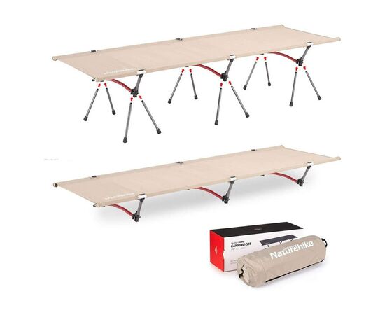 Розкладачка Naturehike NH19JJ006 Beige (6927595740613), зображення 2 Розкладачка Naturehike NH19JJ006 Beige (6927595740613), зображення 2
