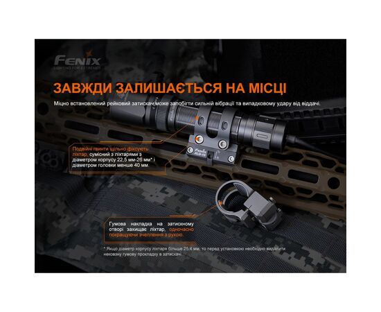 Крепление для фонаря Fenix ALG-16, изображение 6 Крепление для фонаря Fenix ALG-16, изображение 6