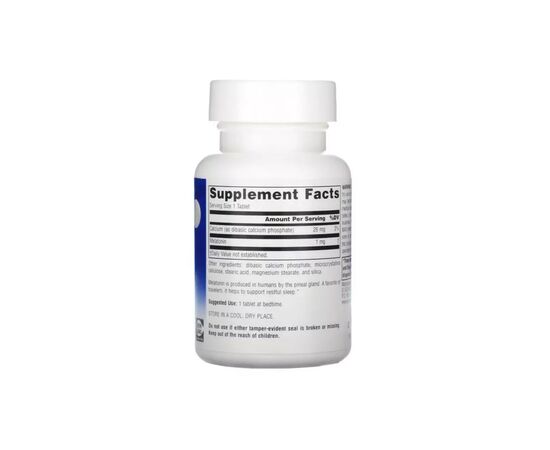 Аминокислота Source Naturals Мелатонин 1мг, Sleep Science, 100 таблеток (SN0719), изображение 2 Аминокислота Source Naturals Мелатонин 1мг, Sleep Science, 100 таблеток (SN0719), изображение 2