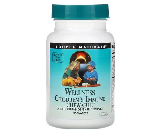 Витаминно-минеральный комплекс Source Naturals Детские Жевательные Витамины для Иммунной Системы, вк (SN2138)