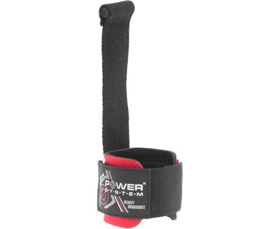 Кистевые лямки Power System Power Pin Black/Red (PS-3350_Black_Red), изображение 3 Кистевые лямки Power System Power Pin Black/Red (PS-3350_Black_Red), изображение 3