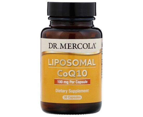 Антиоксидант Dr. Mercola Коэнзим Q10 липосомальный, 100 мг, Liposomal CoQ10, 30 капсул (MCL-01498)
