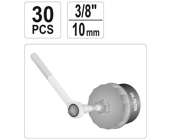 Автомобільний зйомник Yato для фільтрів YT-0596 (YT-0596), зображення 2 Автомобільний зйомник Yato для фільтрів YT-0596 (YT-0596), зображення 2