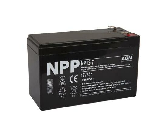 Батарея к ИБП NPP 12В 7 Ач (NP12-7)