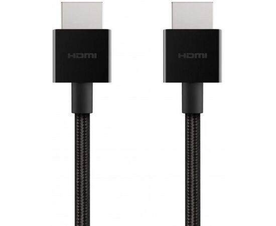 Кабель мультимедійний HDMI to HDMI 1.0m V2.1 Belkin (AV10176BT1M-BLK)