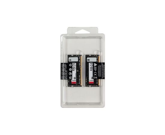 Модуль памяти для ноутбука SoDIMM DDR4 32GB (2x16GB) 2666 MHz Fury Impact Kingston Fury (ex.HyperX) (KF426S15IB1K2/32), изображение 3 Модуль памяти для ноутбука SoDIMM DDR4 32GB (2x16GB) 2666 MHz Fury Impact Kingston Fury (ex.HyperX) (KF426S15IB1K2/32), изображение 3