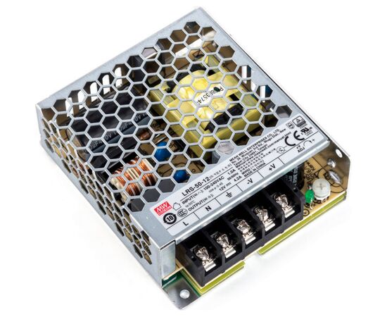 Блок живлення для систем відеоспостереження MeanWell LRS-50-12