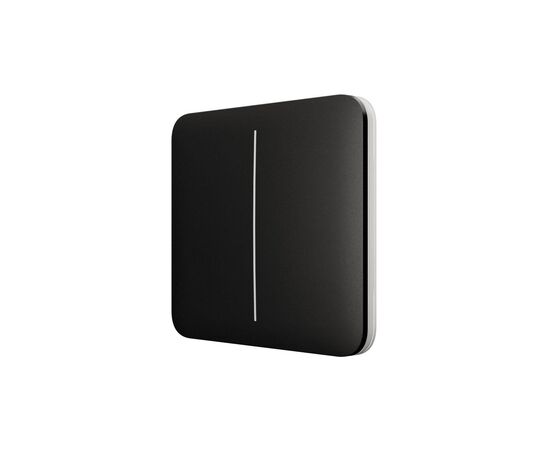 Розумний вимикач Ajax LightSwitch 2-gang/чорний (ALS2B), зображення 2 Розумний вимикач Ajax LightSwitch 2-gang/чорний (ALS2B), зображення 2