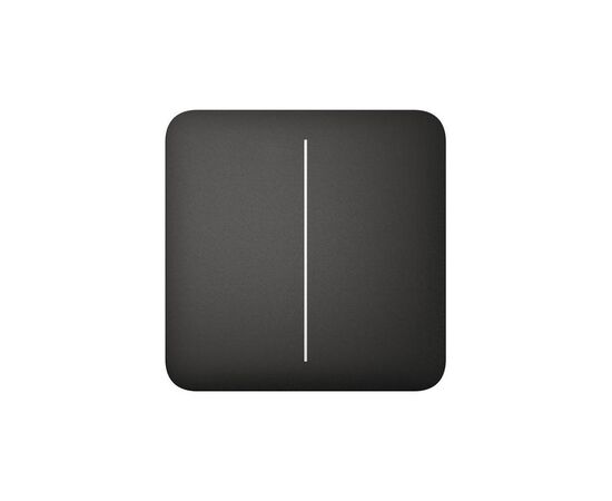 Умный выключатель Ajax LightSwitch 2-gang/чорний (ALS2B)