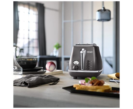 Тостер DeLonghi CTOT 2103 GY (CTOT2103GY), изображение 5 Тостер DeLonghi CTOT 2103 GY (CTOT2103GY), изображение 5