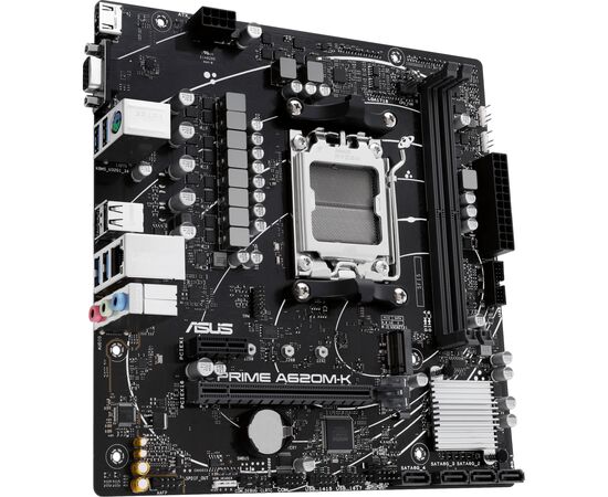 Материнская плата ASUS PRIME A620M-K, изображение 4 Материнская плата ASUS PRIME A620M-K, изображение 4