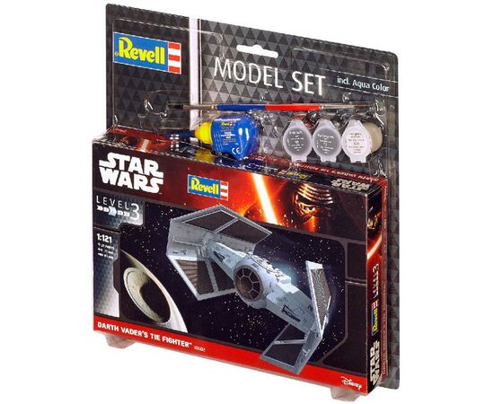 Сборная модель Revell Звездный СИД-истребитель Дарта Вейдера уровень 3, 1:121 (RVL-63602), изображение 3 Сборная модель Revell Звездный СИД-истребитель Дарта Вейдера уровень 3, 1:121 (RVL-63602), изображение 3