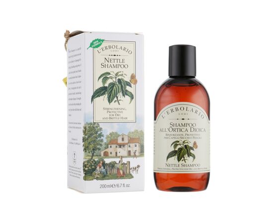 Шампунь L'Erbolario Крапива против выпадения волос 200 мл (8022328500361), изображение 2 Шампунь L'Erbolario Крапива против выпадения волос 200 мл (8022328500361), изображение 2