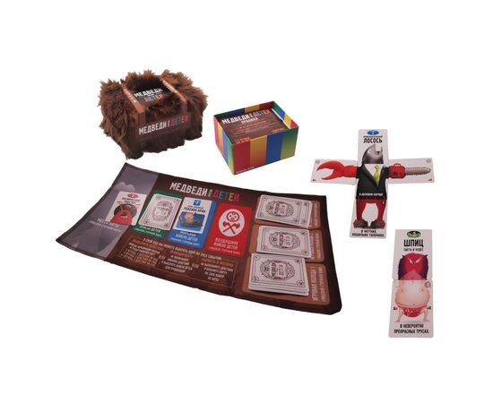 Настольная игра Bombcat Медведи против Детей (Bears VS Babies) (46578), изображение 5 Настольная игра Bombcat Медведи против Детей (Bears VS Babies) (46578), изображение 5