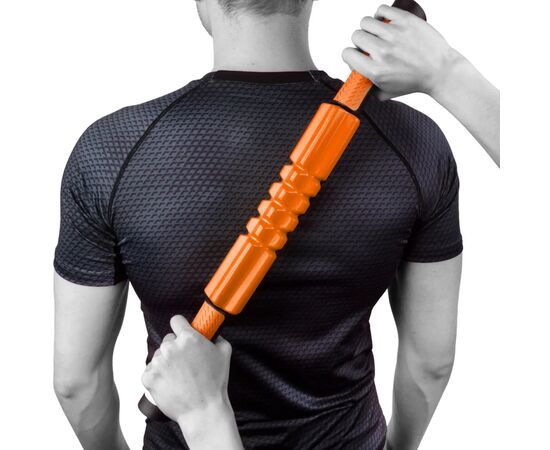 Масажный ролик PowerPlay Massage Bar 4024 Помаранчевий (PP_4024_Orange), изображение 5 Масажный ролик PowerPlay Massage Bar 4024 Помаранчевий (PP_4024_Orange), изображение 5