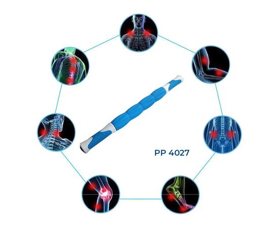 Масажный ролик PowerPlay Massage Bar 4027 (PP_4027), изображение 3