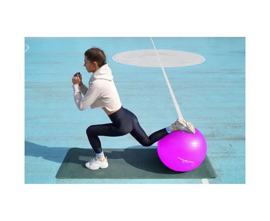 Мяч для фитнеса Power System PS-4011 Pro Gymball 55 см Pink (4011PI-0), изображение 3 Мяч для фитнеса Power System PS-4011 Pro Gymball 55 см Pink (4011PI-0), изображение 3