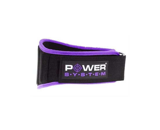 Атлетический пояс Power System Womans Power PS-3210 Purple S (PS-3210_S_Purple), изображение 4 Атлетический пояс Power System Womans Power PS-3210 Purple S (PS-3210_S_Purple), изображение 4
