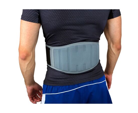 Атлетический пояс PowerPlay 5425 Сірий S (PP_5425_S_Grey), изображение 5 Атлетический пояс PowerPlay 5425 Сірий S (PP_5425_S_Grey), изображение 5