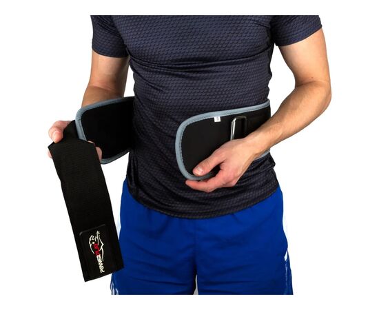 Атлетический пояс PowerPlay 5425 Сірий S (PP_5425_S_Grey), изображение 6 Атлетический пояс PowerPlay 5425 Сірий S (PP_5425_S_Grey), изображение 6