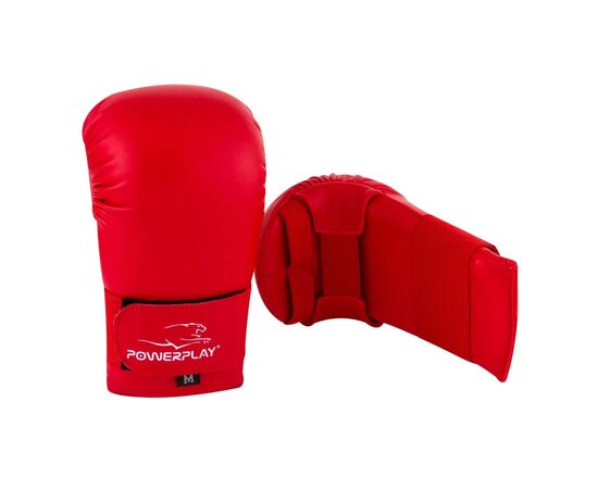 Перчатки для карате PowerPlay 3027 Червоні S (PP_3027_S_Red), изображение 2 Перчатки для карате PowerPlay 3027 Червоні S (PP_3027_S_Red), изображение 2