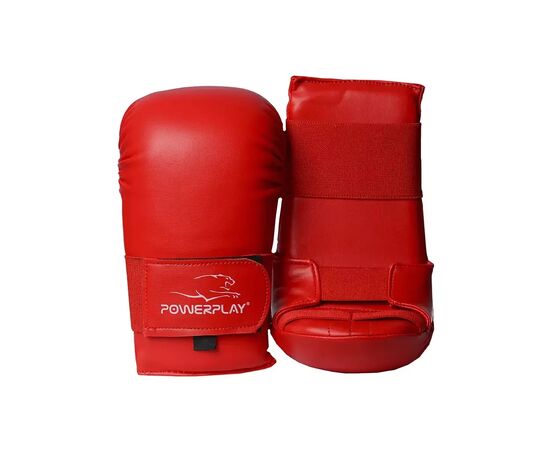 Перчатки для карате PowerPlay 3027 Червоні S (PP_3027_S_Red)