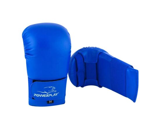 Рукавички для карате PowerPlay 3027 Сині S (PP_3027_S_Blue), зображення 2 Рукавички для карате PowerPlay 3027 Сині S (PP_3027_S_Blue), зображення 2