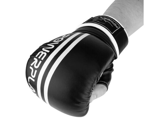 Снарядные перчатки PowerPlay 3025 Чорно-Білі M (PP_3025_M_Black/White), изображение 6