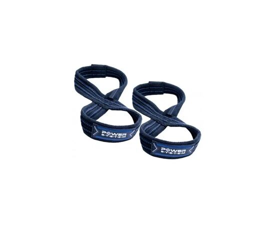 Кистевые лямки Power System PS-3405 Figure 8 Black/Blue L/XL (3405BU-5)