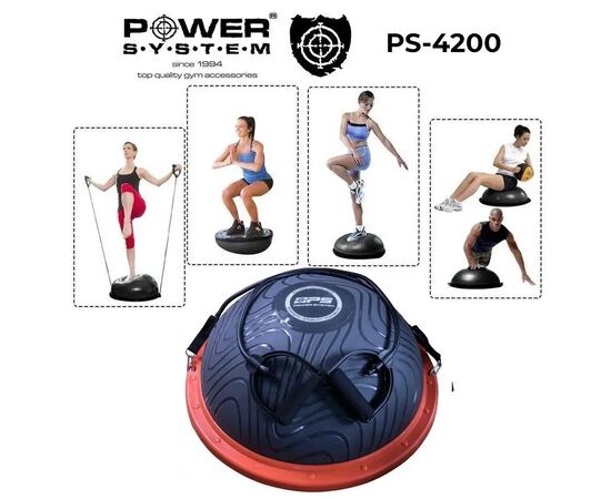 Балансировочная платформа Power System Balance Trainer Zone PS-4200 Orange (4200OR-0), изображение 2 Балансировочная платформа Power System Balance Trainer Zone PS-4200 Orange (4200OR-0), изображение 2