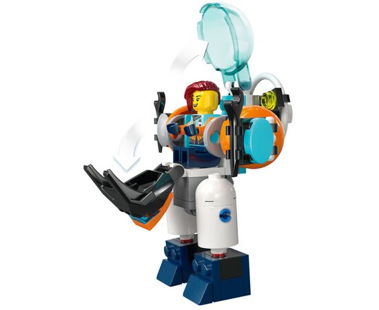 Конструктор LEGO City Глубоководная исследовательская подлодка 842 деталей (60379), изображение 6 Конструктор LEGO City Глубоководная исследовательская подлодка 842 деталей (60379), изображение 6