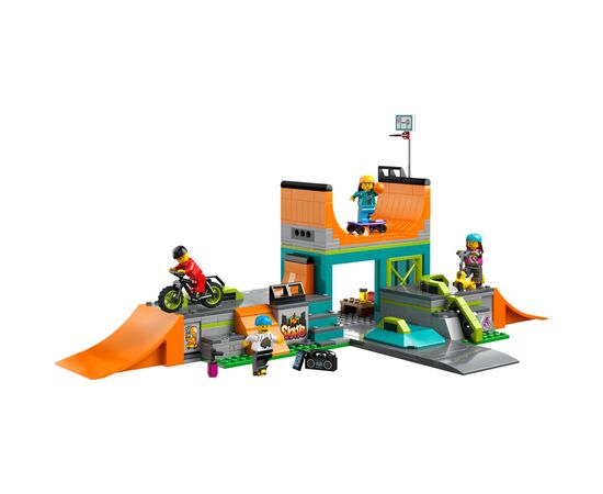 Конструктор LEGO City Уличный скейтпарк 454 деталей (60364), изображение 2 Конструктор LEGO City Уличный скейтпарк 454 деталей (60364), изображение 2