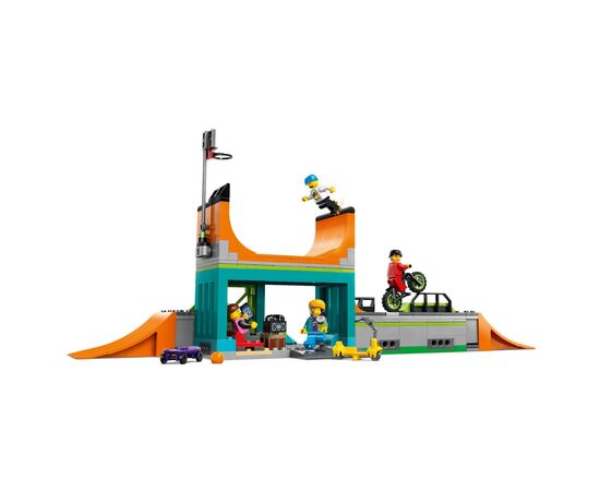 Конструктор LEGO City Уличный скейтпарк 454 деталей (60364), изображение 3 Конструктор LEGO City Уличный скейтпарк 454 деталей (60364), изображение 3